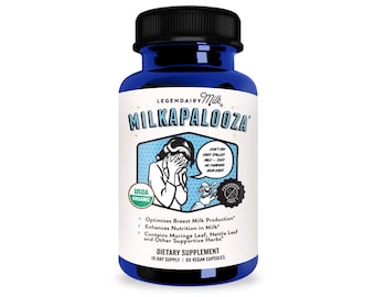 Milkapalooza® Organic Lactation Herbal Supplement