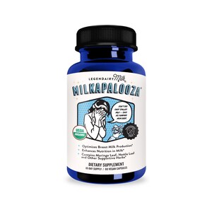 Milkapalooza® Organic Lactation Herbal Supplement