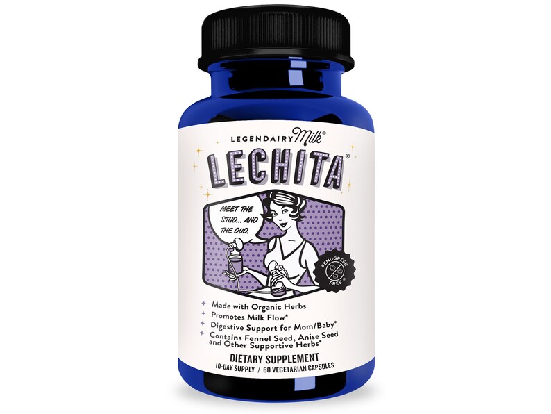 Lechita\u00ae Organic Lactation Herbal Supplement (formerly Leaky Boobs)