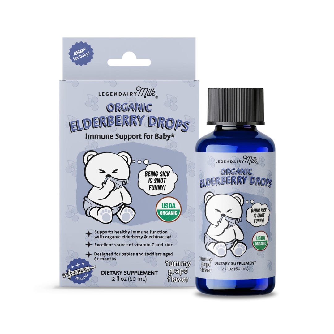 Organic Baby and Toddler Elderberry Drops - Etsy