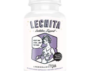 Lechita® Organic Lactation Herbal Supplement (formerly Leaky Boobs)