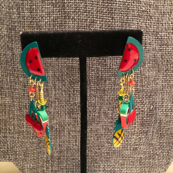 Vintage Artisan Designed Small Multi-Colored Mix … - image 2