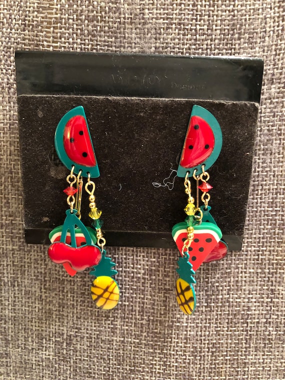 Vintage Artisan Designed Small Multi-Colored Mix … - image 1