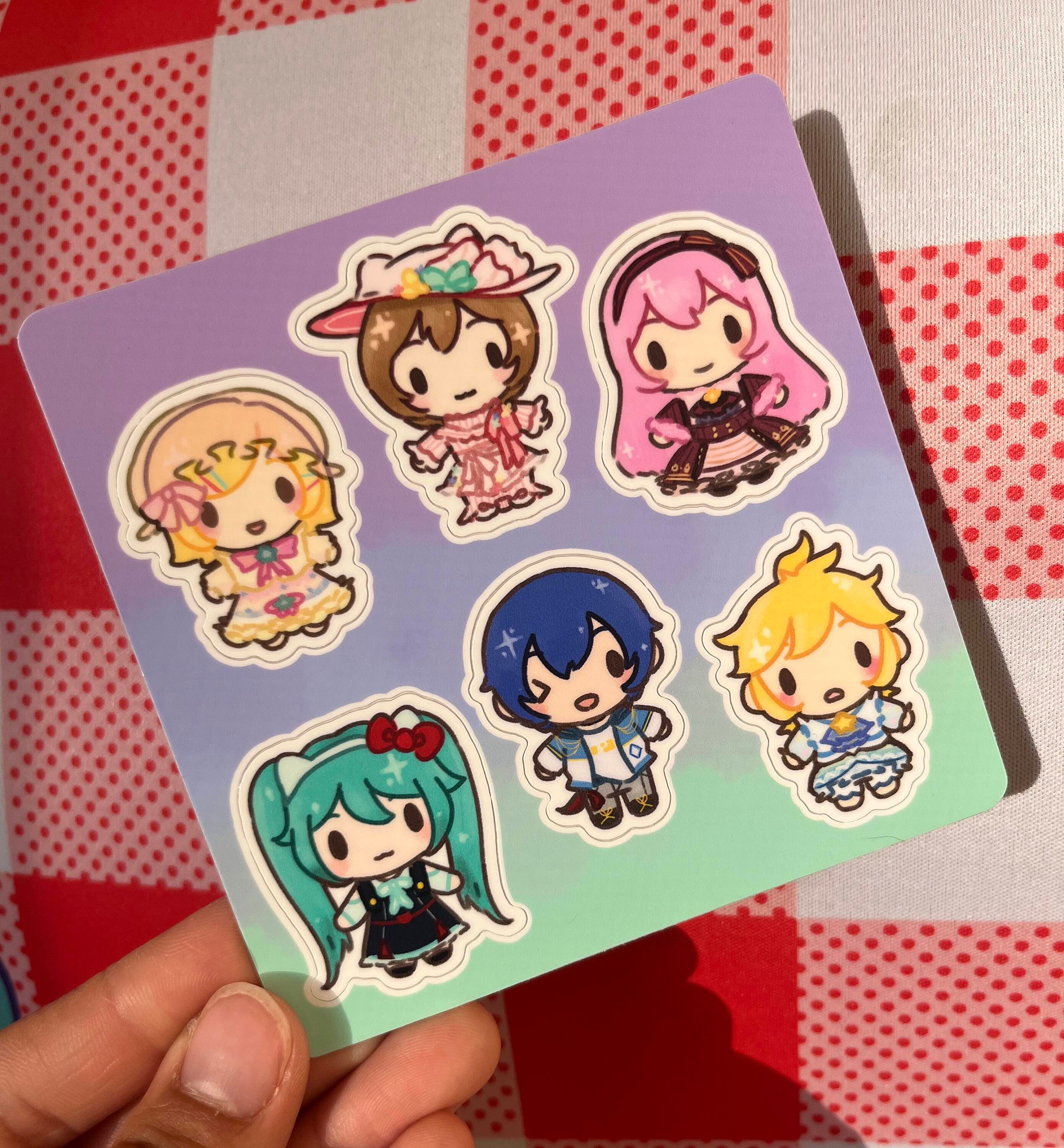 Project Sekai Sticker Sheets - Etsy