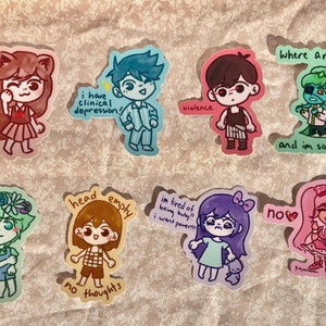 Omori Sprites Sticker for Sale by Eroshi