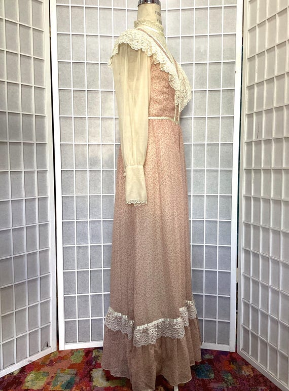 1970s Gunne Sax Inspired Prairie Dress - image 6