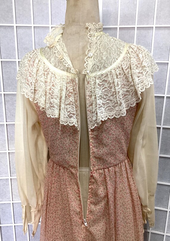 1970s Gunne Sax Inspired Prairie Dress - image 9
