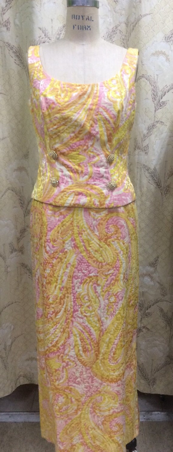 60’s Two Piece Dress Set by Beginnings