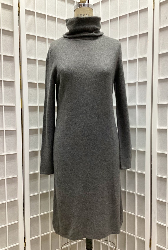 Beautiful Gray Cashmere Dress from Bloomingdales