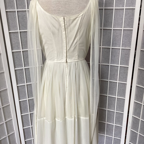 1950s White Nylon Cocktail Dress shops