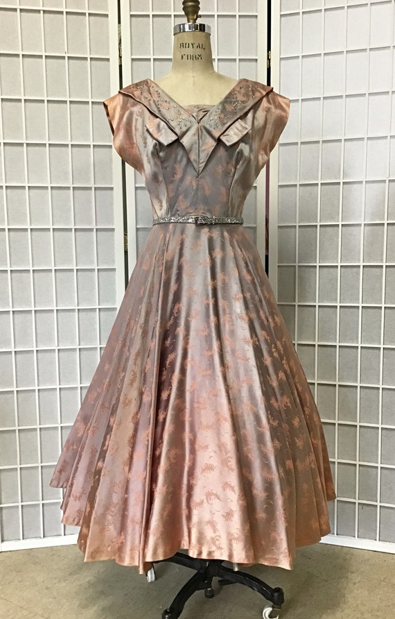 Gorgeous 1950s Evening Dress
