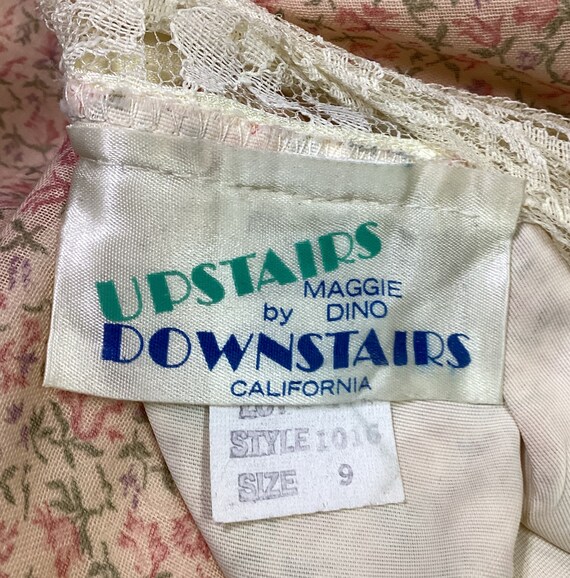 1970s Gunne Sax Inspired Prairie Dress - image 10