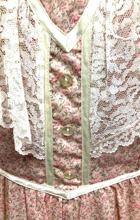 1970s Gunne Sax Inspired Prairie Dress - image 3