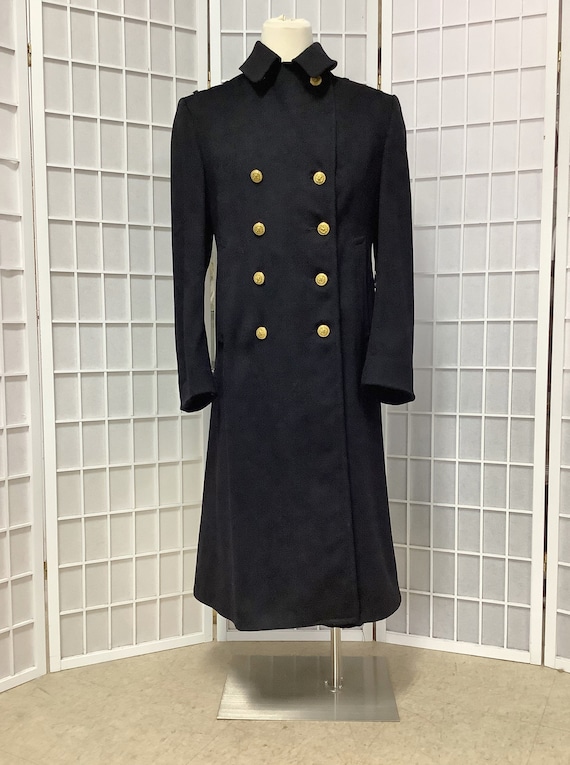 Peacoat Cappotto Militare Uomo Cappotto Uomo Schott CABAN 740 MARINE