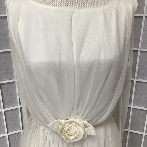 1950s White Nylon Cocktail Dress shops