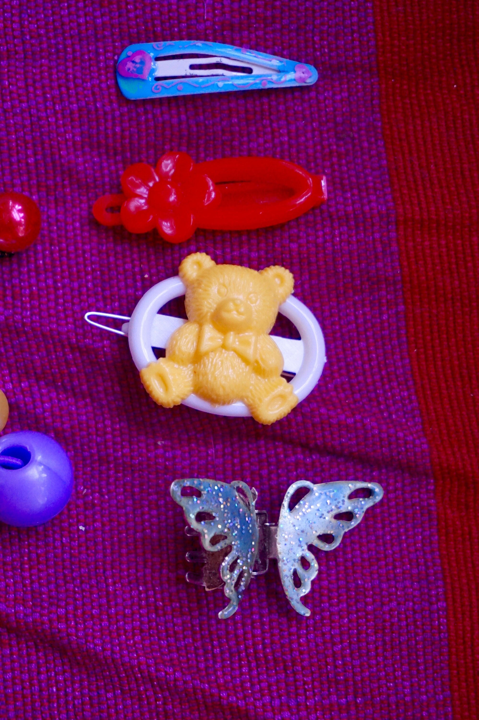 Lot Of 28 Vintage Hair Clips, Barrette - Assorted 80\'s/90\'s Hair Accessories Vintage 80s Barrette - Etsy main image 3