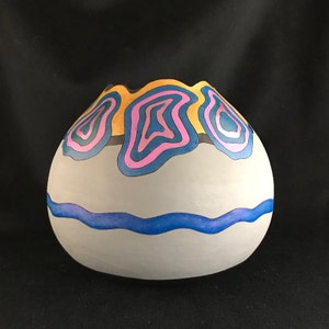 Fine gourd art &quot;Whirly&quot;