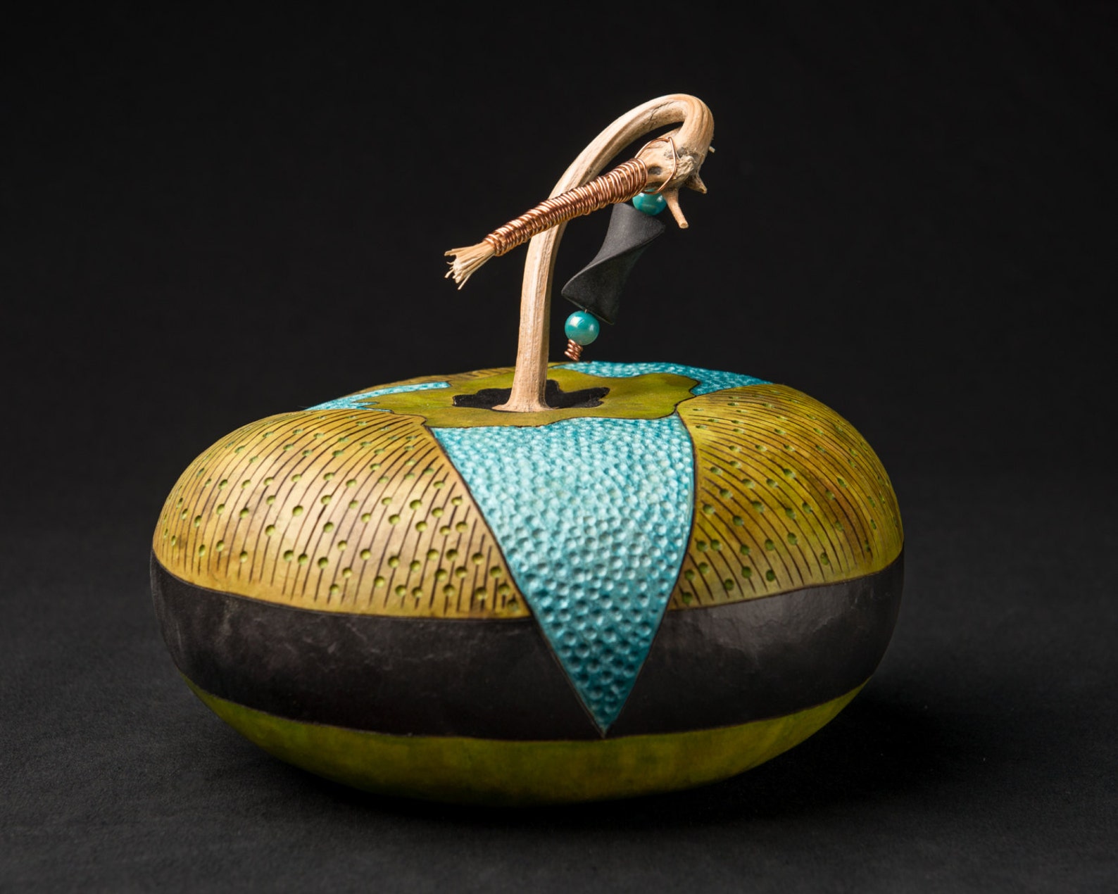 Fine gourd art Fantasy Etsy