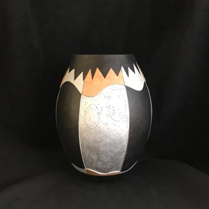Fine gourd art &quot;Harlequin&quot;