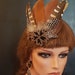 see more listings in the BROWN FASCINATORS & HATS section