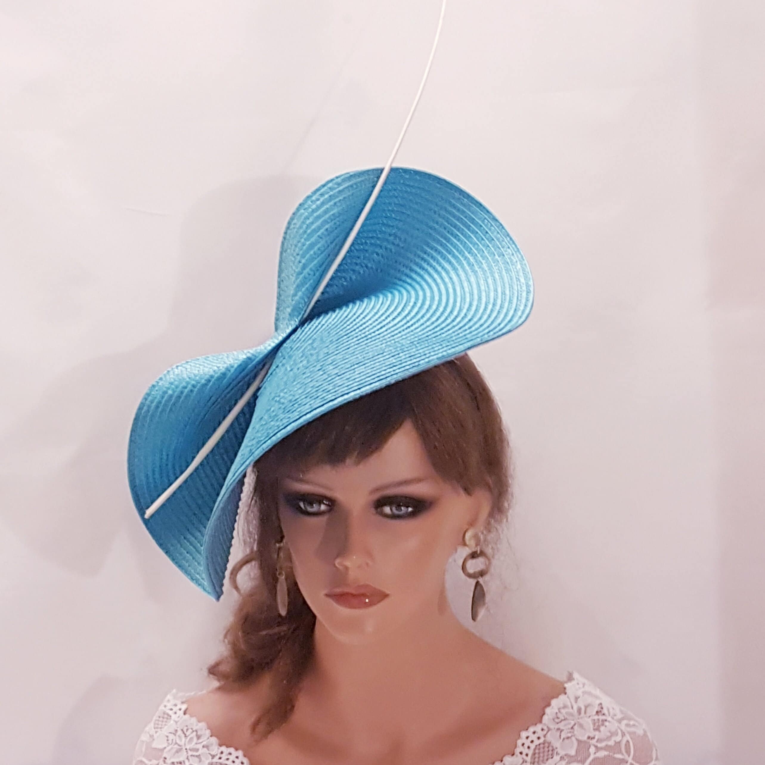Chic Women\'s Teal and Silver Hat Cowgirl Hat Pins main image 2