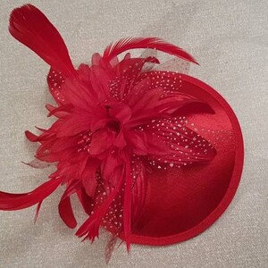 Chapeau Bibi Vintage Pour Femmes – Avec Voile Et Clip, Style Rétro Floral | Parfait Mariage, Thé, Cocktail, événements élégants