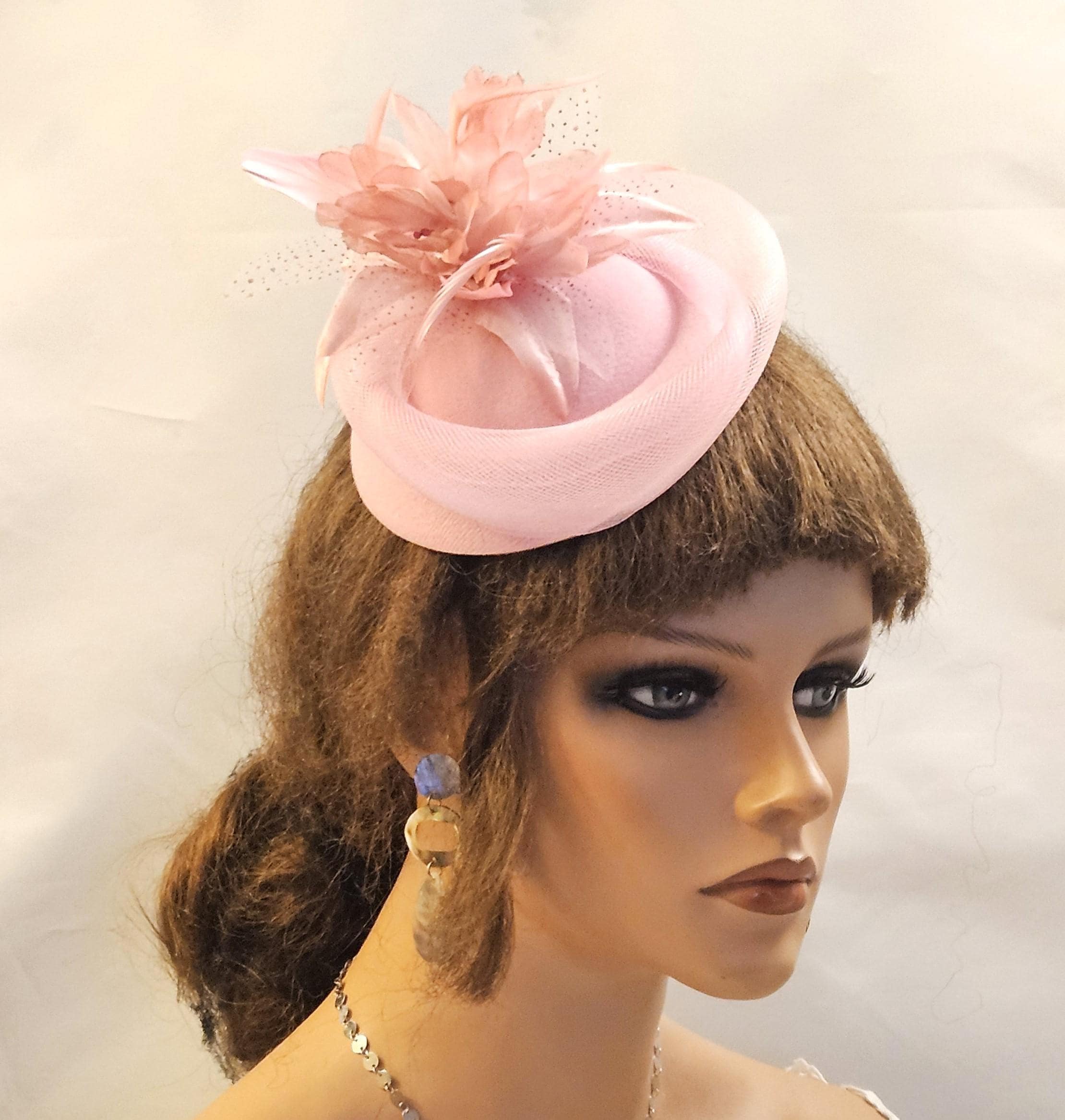 Hot Pink Pillbox Hat - Etsy display picture 1