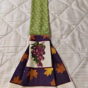 Grapes Kitchen Scarf