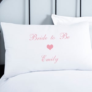 Hen Party Accessory | Wedding Pillowcases | Bride | Gift for Bride | Bride to Be | Bride & Groom Gift | Bride Gift | Bridesmaid | Hen Party