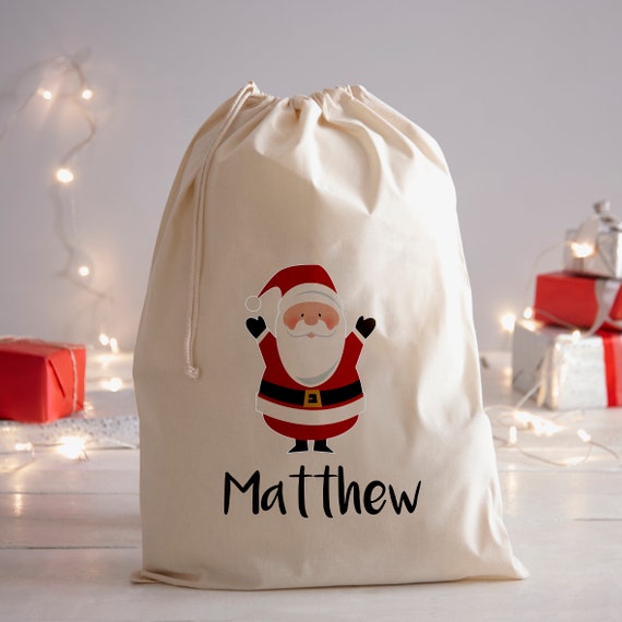 Etsy personalised santa sacks hotsell