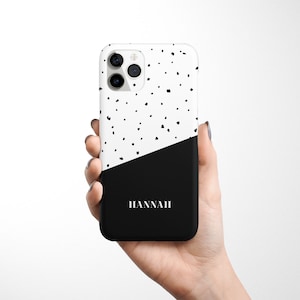 Spotty iPhone Case Tough iPhone Case Initials iPhone Case iPhone 11 Pro X XR 12 Pro Case iPhone 7+ 8 Plus Case Samsung Google