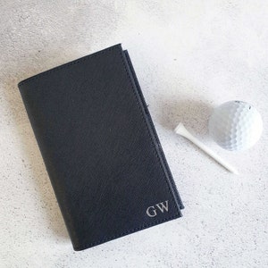 Golf Scorecard Holder | Personalised Golf | Customer Golf Gift | Golf scorecard holder | Leather scorecard holder | Gift for Golf Lover