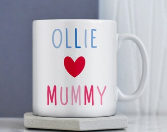 Mummy Gift | Mummy Mug | Gift for Mummy | Gift for Mum | Mummy's Boy | Love You | Mum Mug | Mummy Cup | Personalised Mother's Day