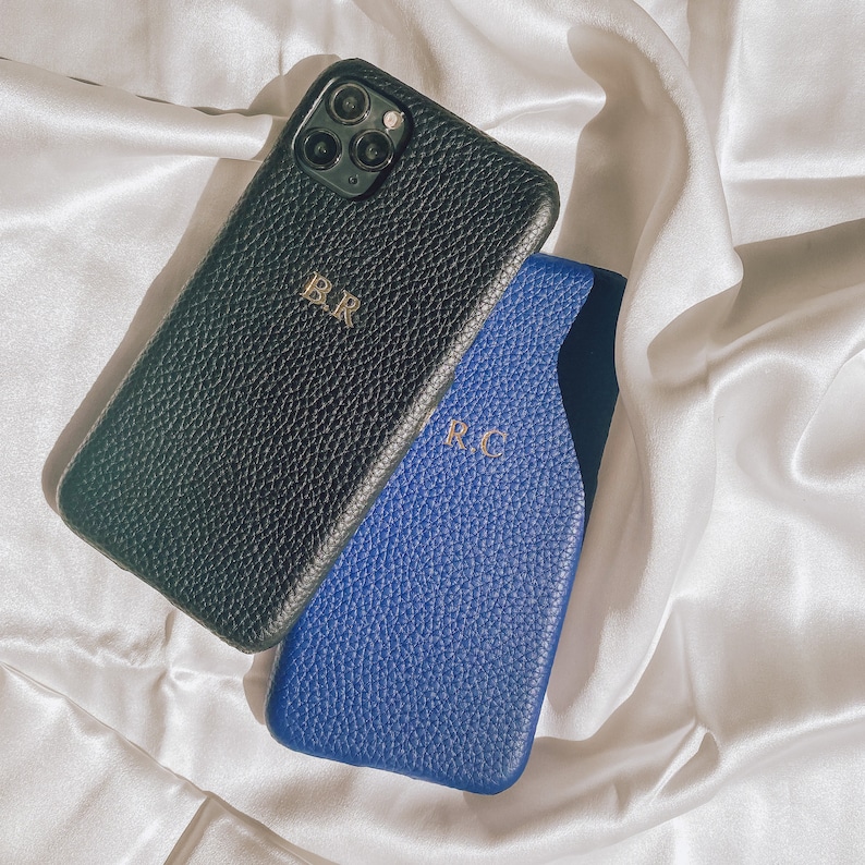 Pebble Leather Phone Case - Thumbnail 5