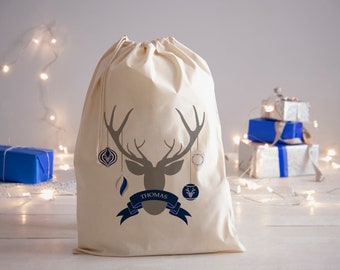 Personalised Christmas Present Sack | Christmas Stocking | Santa Sack | Christmas Sack | Personalised Sack | Personalised Christmas