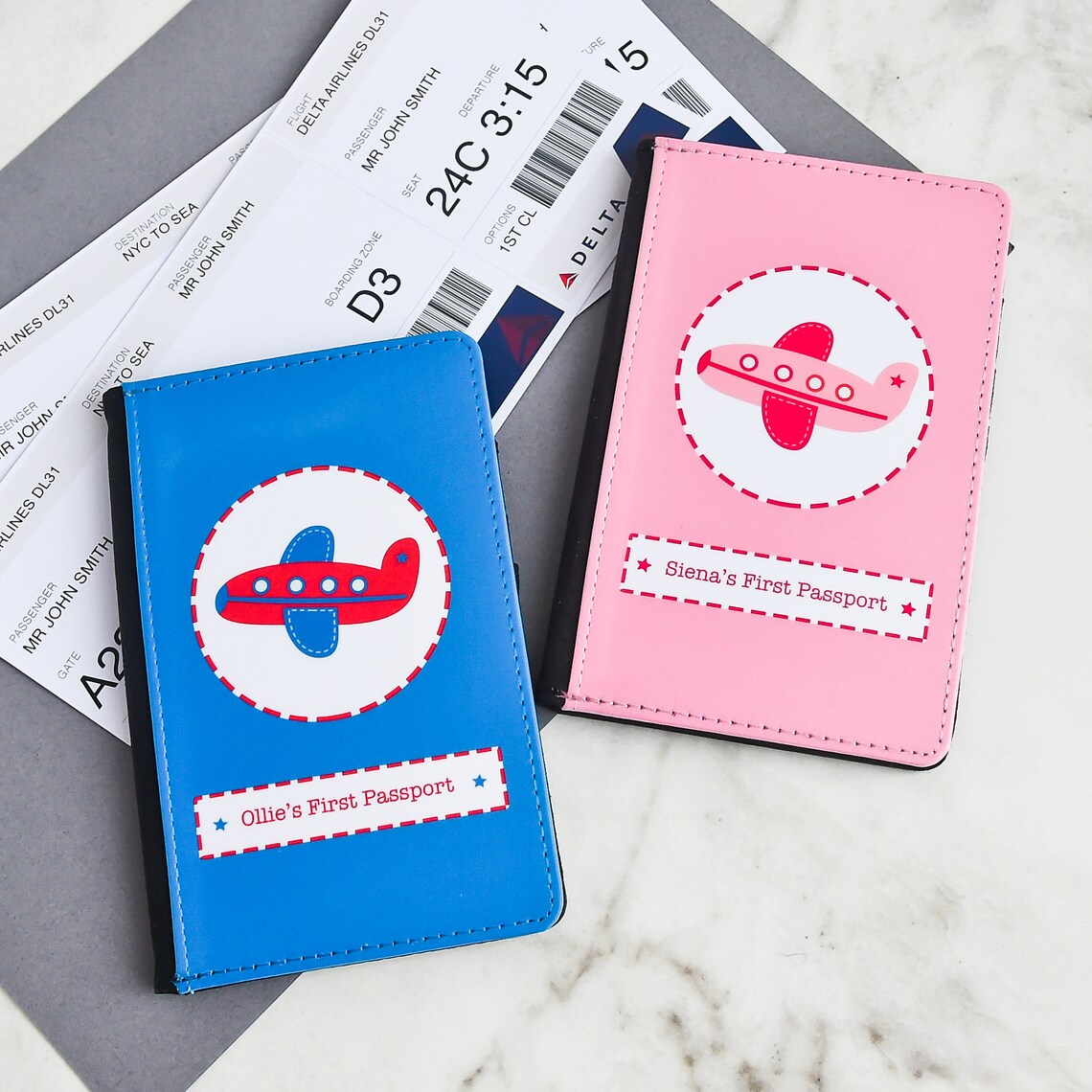 First Passport Cover Christening Gift Children's Etsy UK