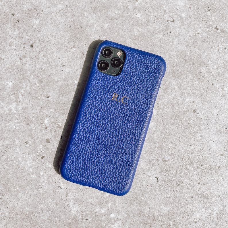 Pebble Leather Phone Case