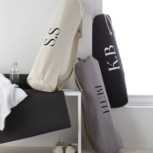 Personalised Yoga Mat Bag | Bespoke Yoga mat Bag | Yoga Mat Carrier | Personalised Bag | Personalised Gym Bag | Personalised Gym Equipment