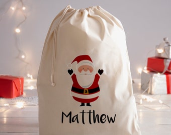 Santa Sack, Christmas Stocking, Santa Sack, Personalised Christmas Sack, Personalised Sack, Personalised Christmas, Present Sack