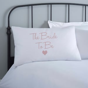 Bride Pillowcase | Pillowcases | Bride and Groom | Gift for Bride | Bride to Be | Bride and Groom Gift | Bride Gift | Bridesmaid | Hen Party