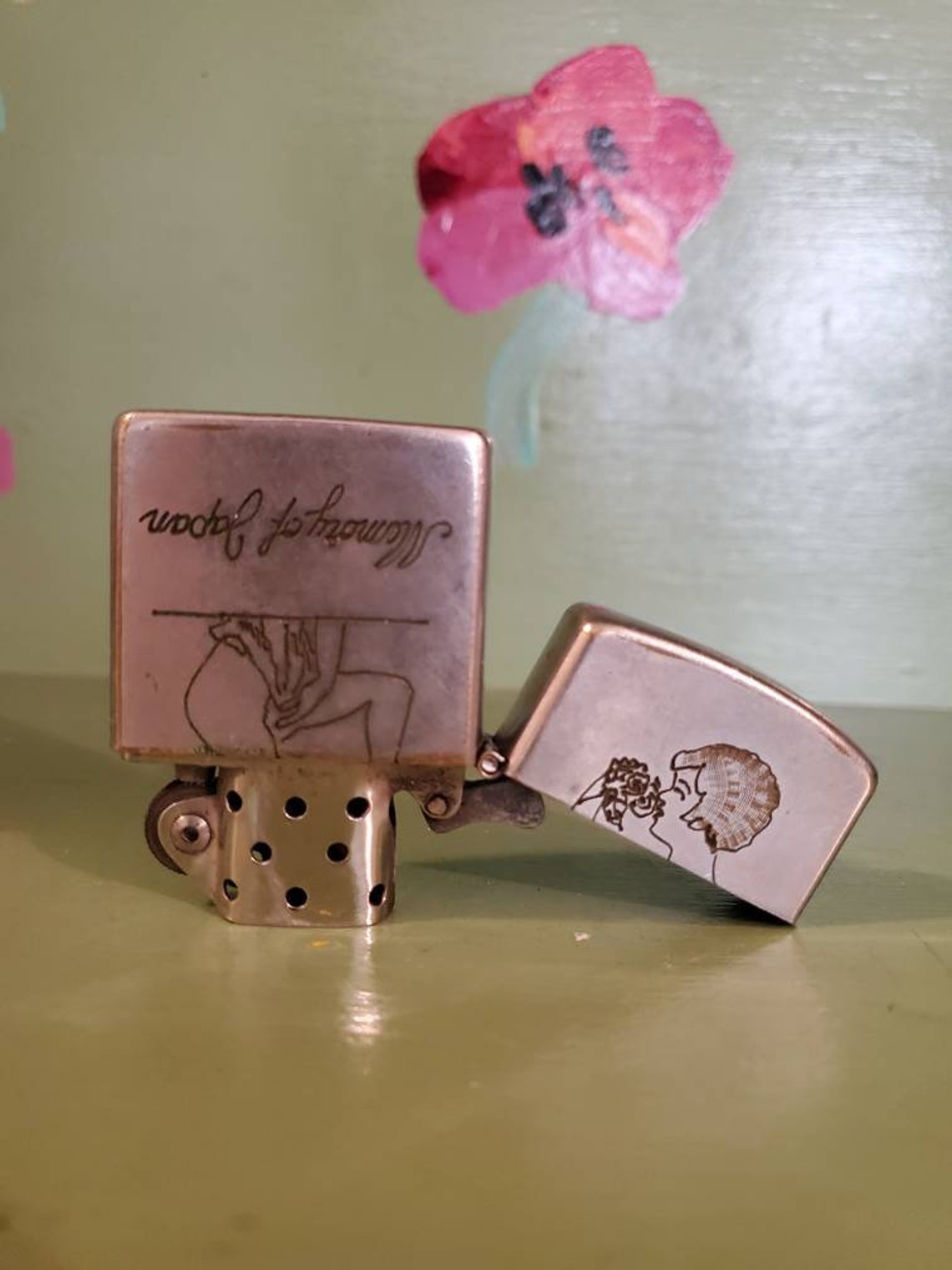 Funny Naughty Lighter Gag Gift Hidden Dirty Joke Sex Cartoon Etsy