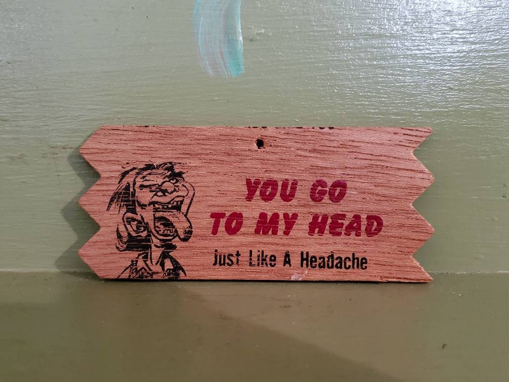 Funny Naughty Wood Plaque Sign Wacky Plak Gag Gift Dirty Joke Etsy