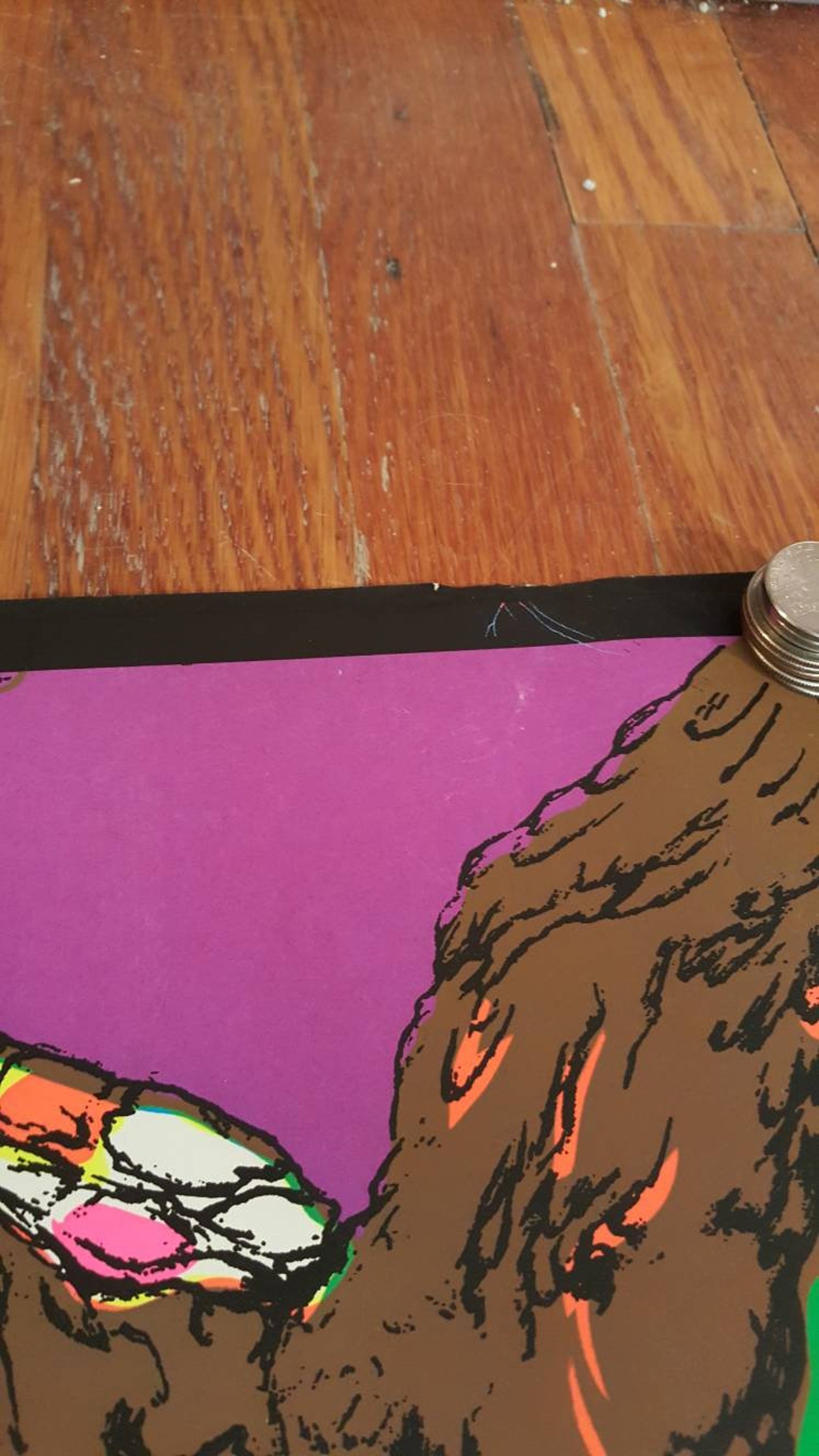 Funny Naughty Trolls Blacklight Psychedelic Poster Gift Joke Etsy