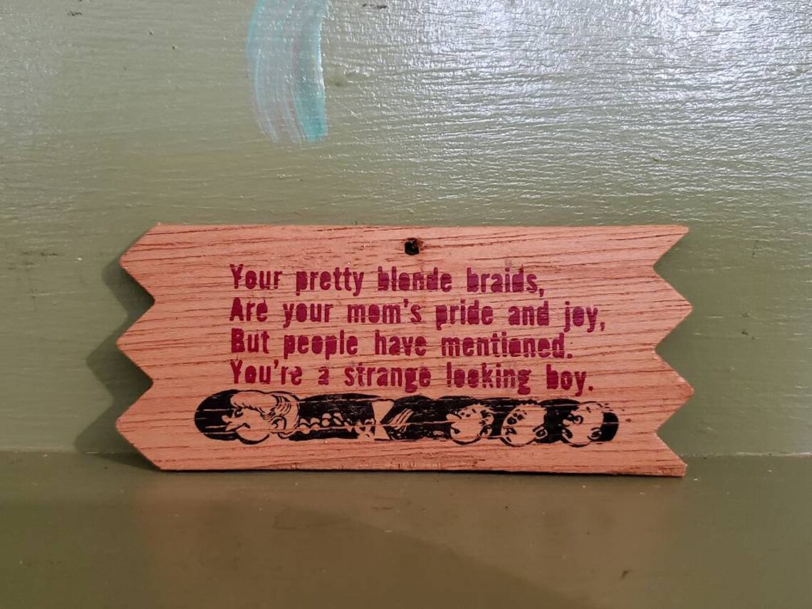 Funny Naughty Wood Plaque Sign Wacky Plak Gag Gift Dirty Joke Etsy