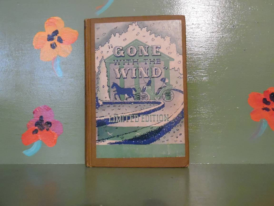 Humor Gone With the Wind Book Beans Fart Joke Gag Gift Library Etsy
