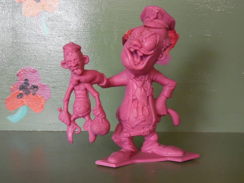 Marx Nutty Mads Plastic Toy Figurine Funny Naughty Gag Gift Etsy