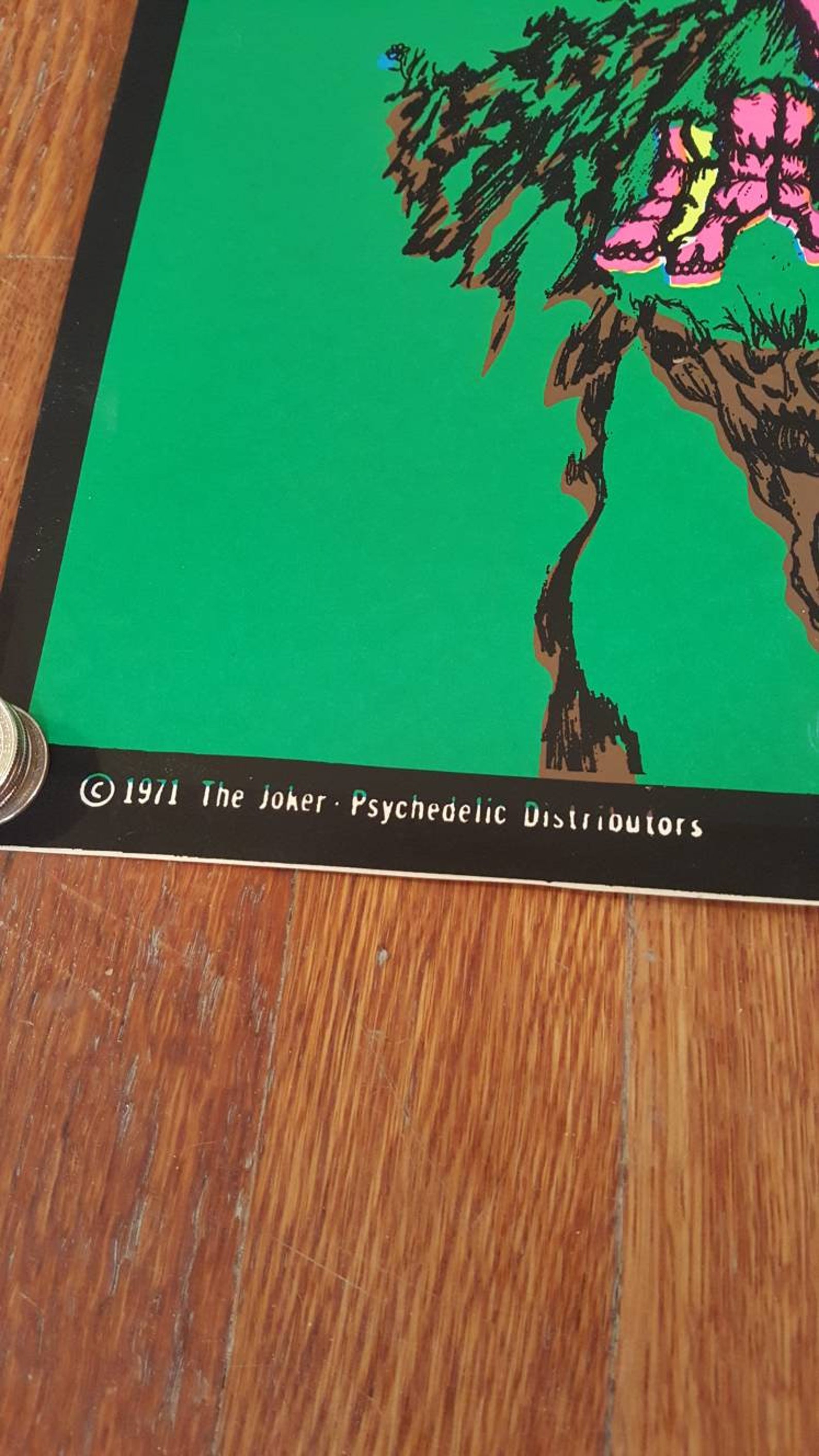 Humor Trolls Blacklight Psychedelic Poster Gift Joke Cartoon Etsy