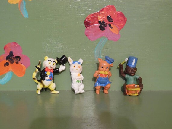 rubber animal figurines