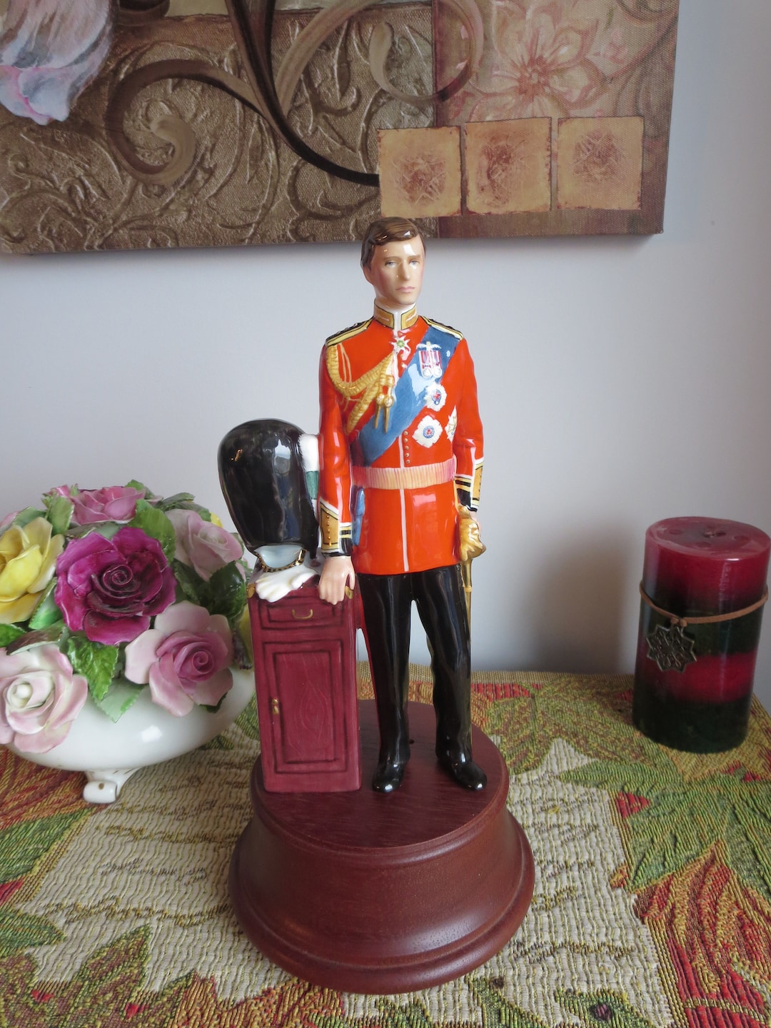 Royal Doulton Figurine Prince of Wales HN2884 Box and Etsy Australia