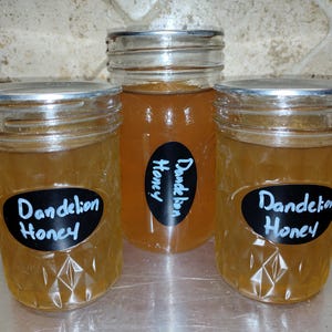 Homemade Dandelion Syrup/Honey Alternative